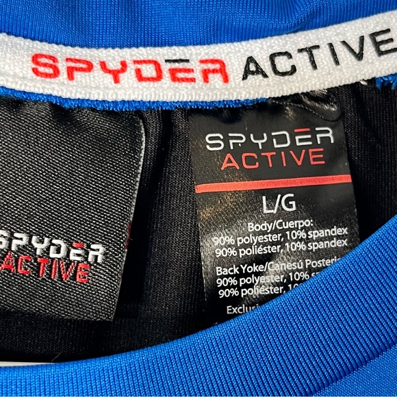 Spyder Active Performance Shirt Size L - Picture 3 of 8
